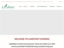 Tablet Screenshot of lakepointnc.net